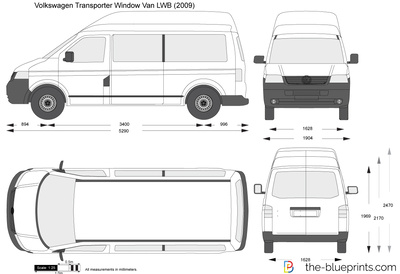 Volkswagen Transporter Window Van LWB