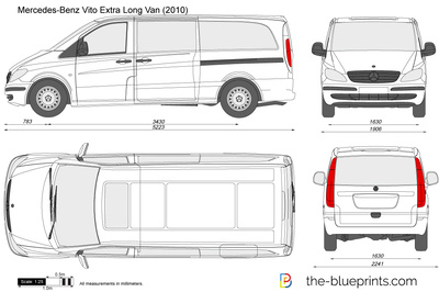 Mercedes-Benz Vito Extra Long Van