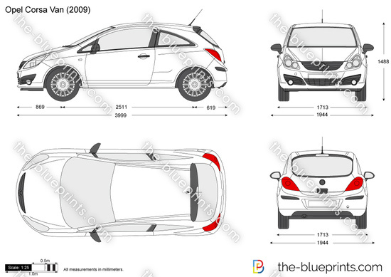 Opel Corsa D Van