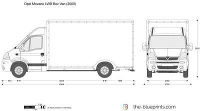 Opel Movano LWB Box Van (2009)