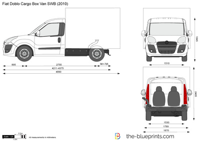 Fiat Doblo Cargo Box Van SWB (2010)