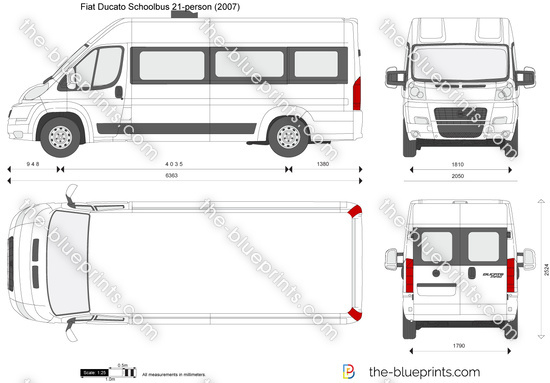 Fiat Ducato Schoolbus 21-person