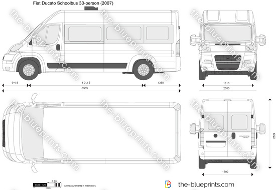 Fiat Ducato Schoolbus 30-person