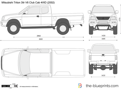 Mitsubishi Triton 3ltr V6 Club Cab 4WD