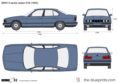 BMW 5-Series E34 (1995)