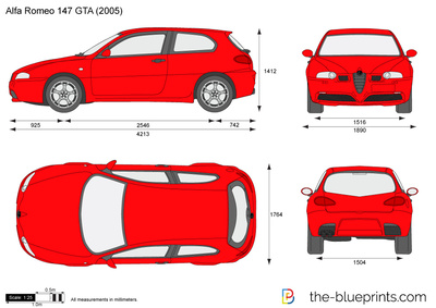 Alfa Romeo 147 GTA (2005)