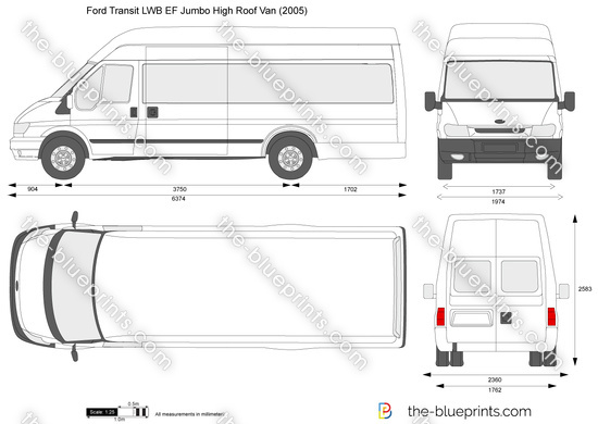 Ford Transit LWB EF Jumbo High Roof Van