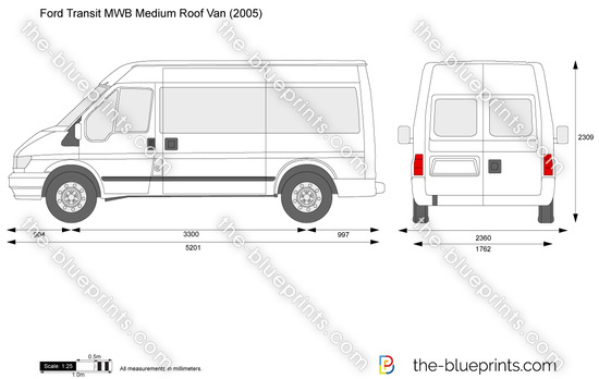 Ford Transit MWB Medium Roof Van