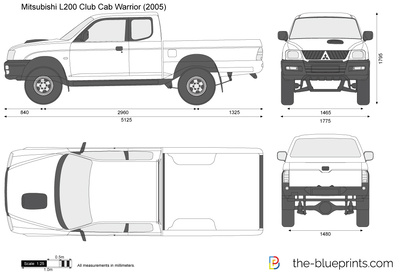Mitsubishi L200 Club Cab Warrior (2005)