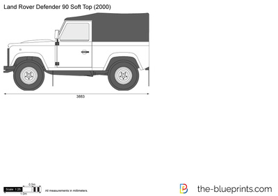 Land Rover Defender 90 Soft Top