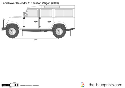 Land Rover Defender 110 Station Wagon (2009)
