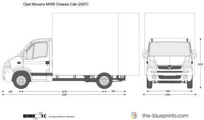Opel Movano MWB Chassis Cab (2007)