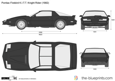Pontiac Firebird KITT Knight Rider (1982)