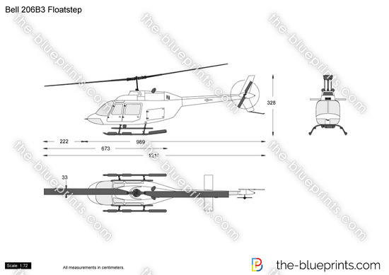 Bell 206B3 Floatstep