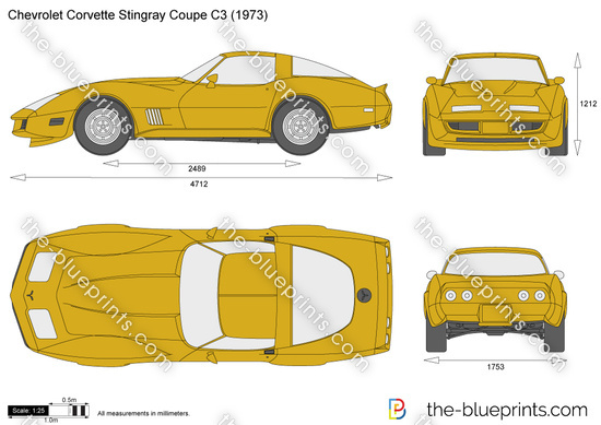 Chevrolet Corvette Stingray Coupe C3