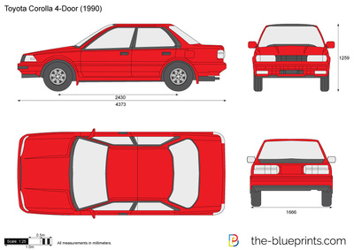 Toyota Corolla 4-Door (1990)
