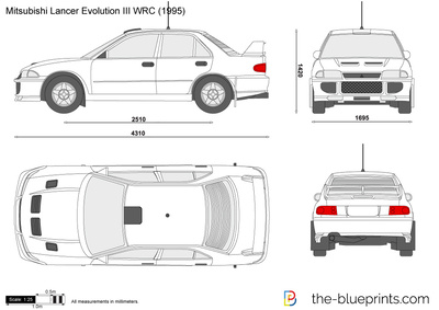Mitsubishi Lancer Evolution III WRC (1995)