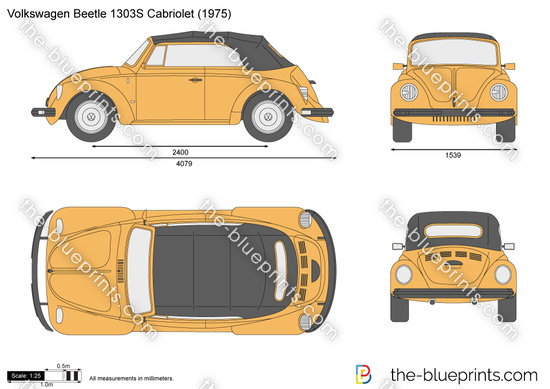 Volkswagen Beetle 1303S Cabriolet