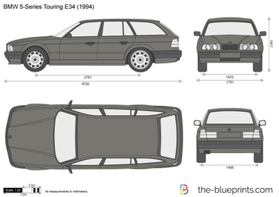 BMW 5-Series Touring E34 (1994)
