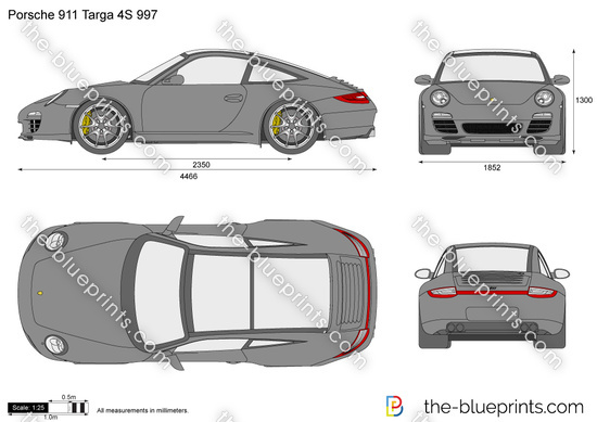 Porsche 911 Targa 4S 997