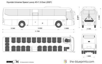 Hyundai Universe Space Luxury 43+1 2-Door (2007)