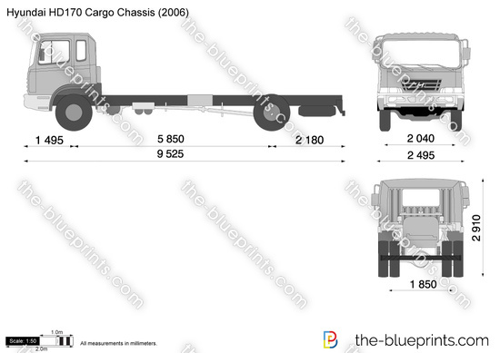 Hyundai HD170 Cargo Chassis
