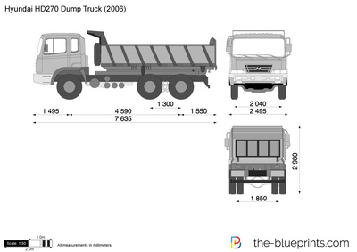 Hyundai HD270 Dump Truck (2006)