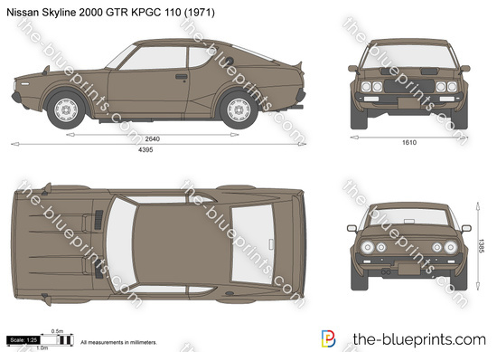 Nissan Skyline 2000 GTR KPGC 110