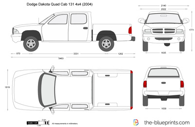 Dodge Dakota Quad Cab 131 4x4