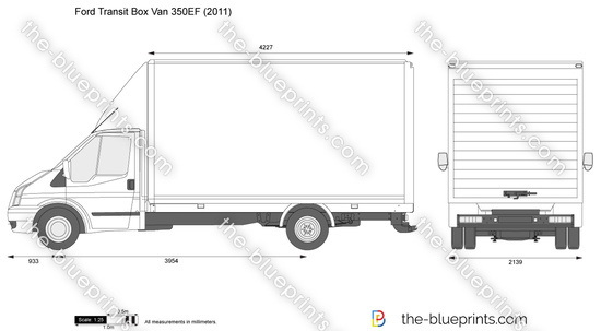Ford Transit Box Van 350EF