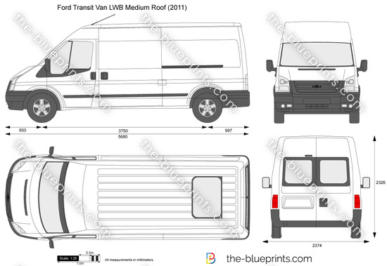 Ford Transit Van LWB Medium Roof