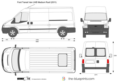 Ford Transit Van LWB Medium Roof