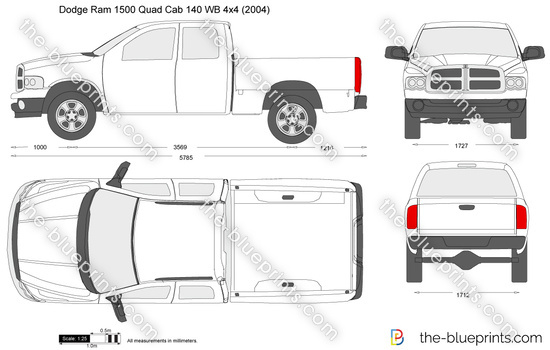 Dodge Ram 1500 Quad Cab 140 WB 4x4