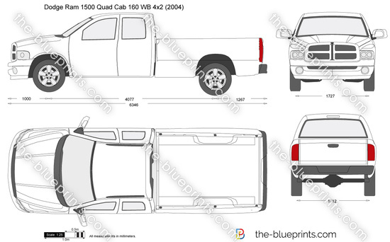 Dodge Ram 1500 Quad Cab 160 WB 4x2