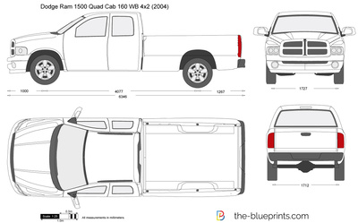 Dodge Ram 1500 Quad Cab 160 WB 4x2