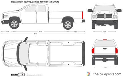 Dodge Ram 1500 Quad Cab 160 WB 4x4
