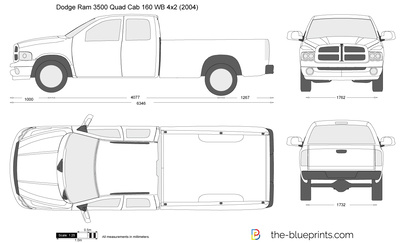 Dodge Ram 3500 Quad Cab 160 WB 4x2 (2004)