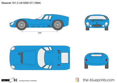 Maserati 151-3 LM 5000 GT (1964)