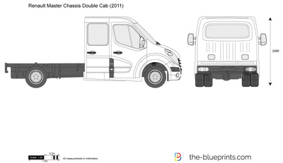 Renault Master Chassis Double Cab (2011)