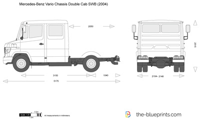 Mercedes-Benz Vario Chassis Double Cab SWB (2004)