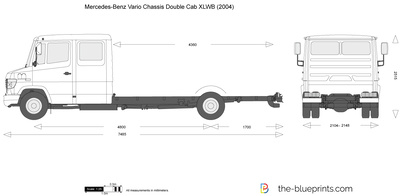 Mercedes-Benz Vario Chassis Double Cab XLWB (2004)