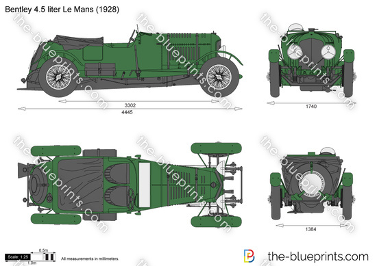 Bentley 4.5 liter Le Mans