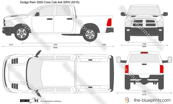 Dodge Ram 3500 Crew Cab 4x4 SRW