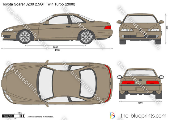 Toyota Soarer JZ30 2.5GT Twin Turbo