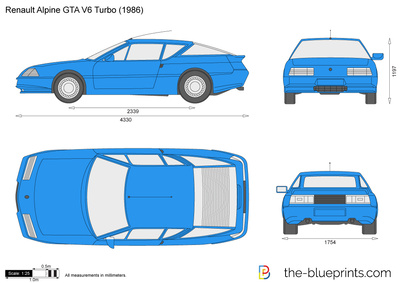 Renault Alpine GTA V6 Turbo
