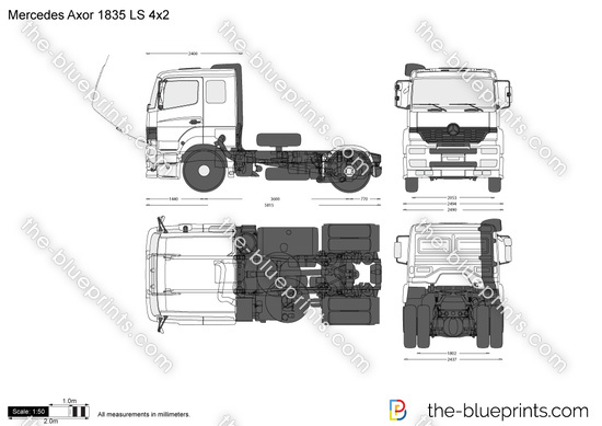 Mercedes-Benz Axor 1835 LS 4x2