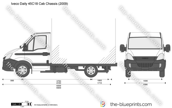 Iveco Daily 45C18 Cab Chassis