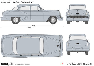 Chevrolet 210 4-Door Sedan (1954)