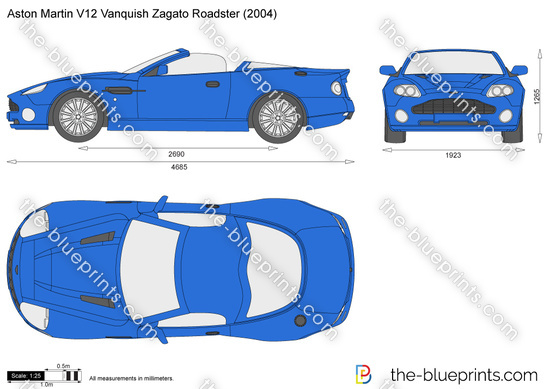 Aston Martin V12 Vanquish Zagato Roadster