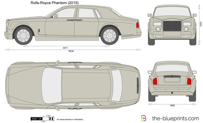 Rolls-Royce Boat Tail vector drawing